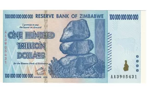 Hiperinflación de Zimbabwe