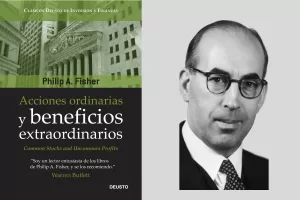 Portada del libro Acciones Ordinarias y Beneficios Extraordinarios y su autor, Phillip Fisher