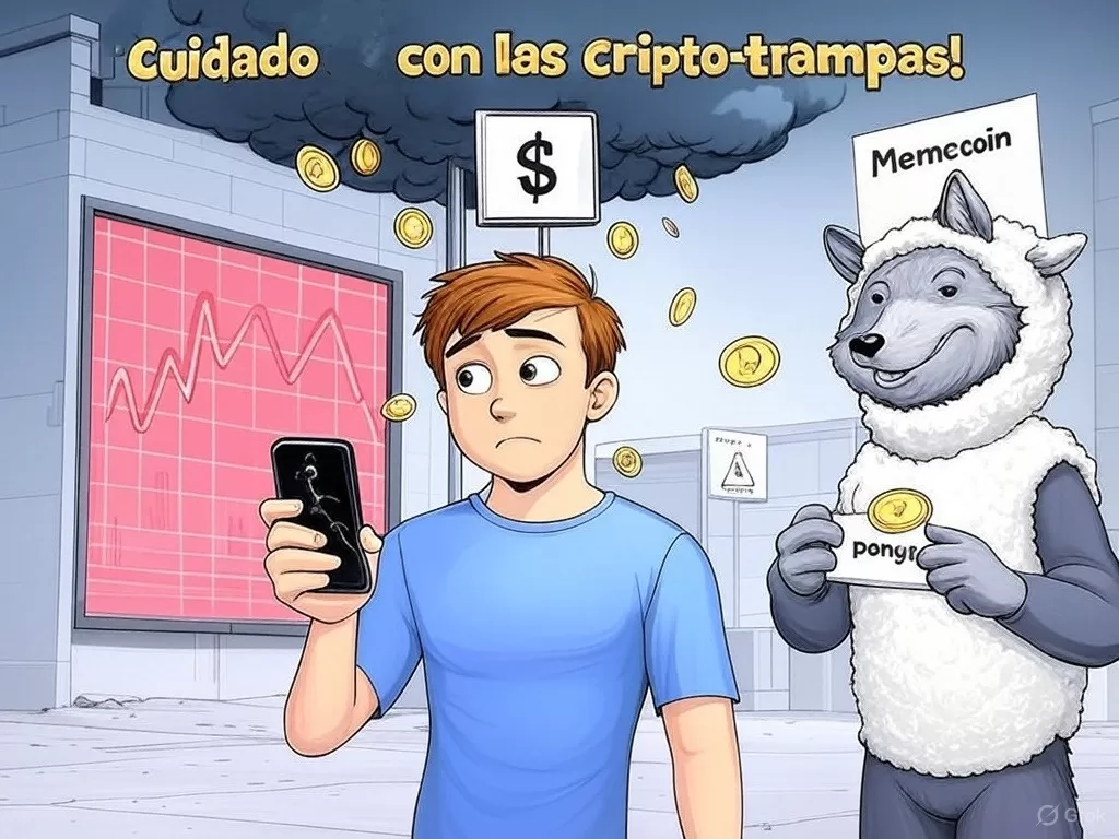 Las Cripto-Trampas: conoces los riesgos de las criptomonedas